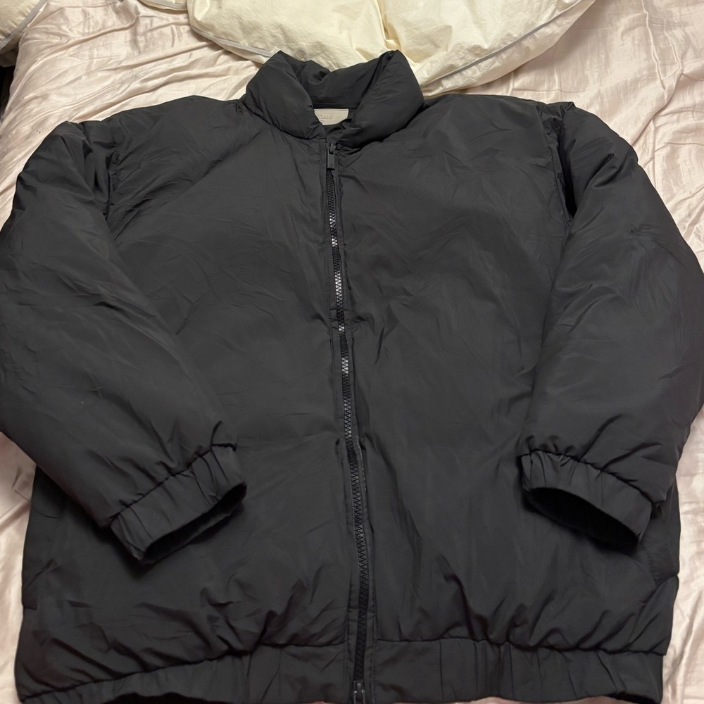 Fear of God Black Puffer Jacket